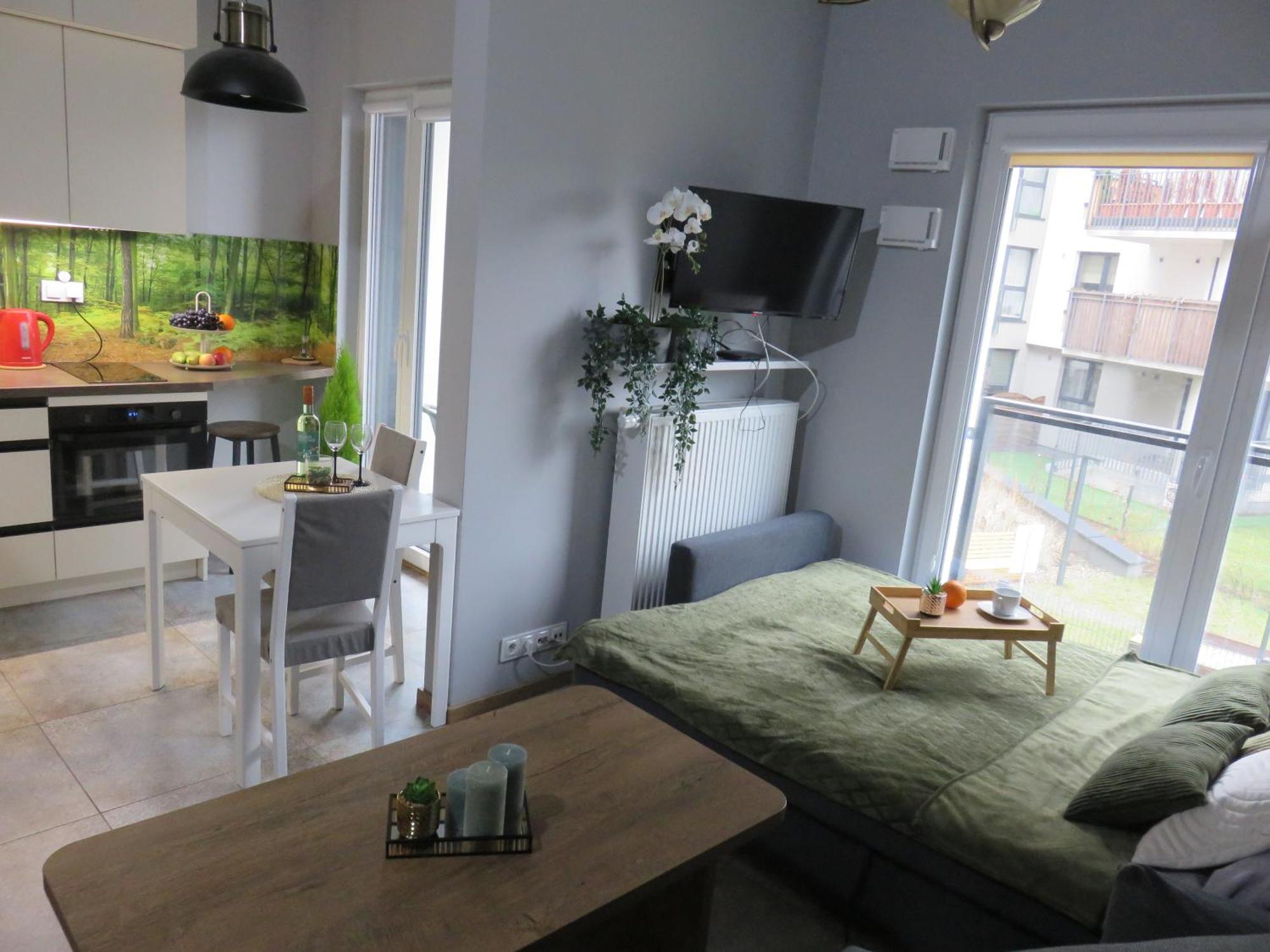 Nowoczesny Z Garazem I Balkonem Mokotow Apartment Warschau